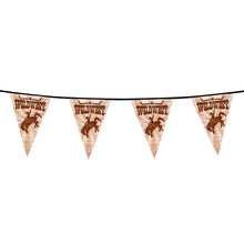 Flaggirlang, wild west 6 m