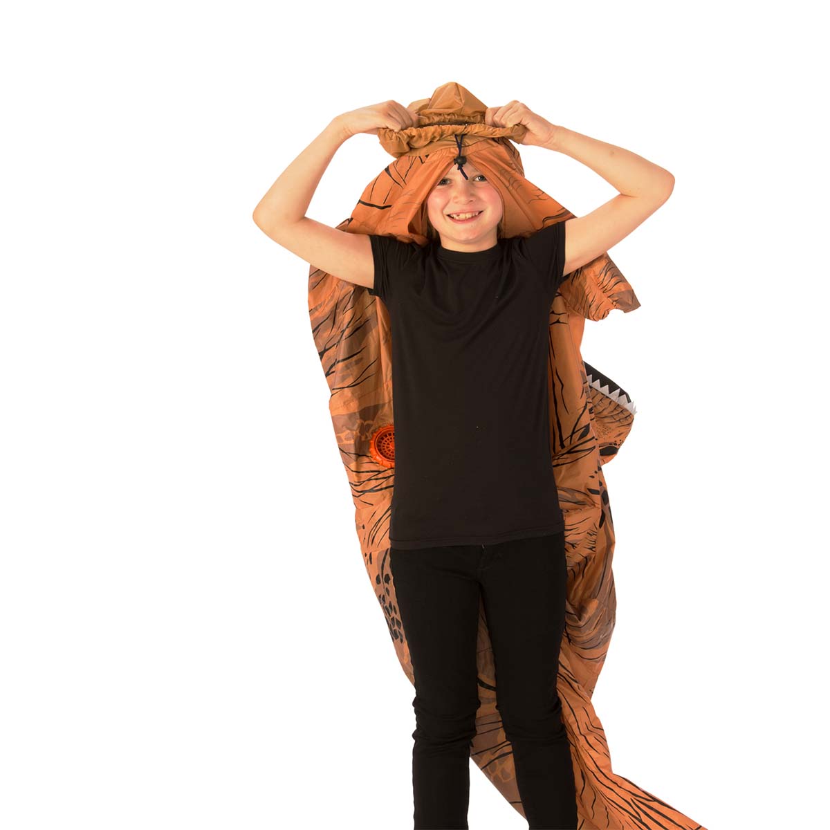 Uppblåsbar barndräkt, T-rex Jurassic World