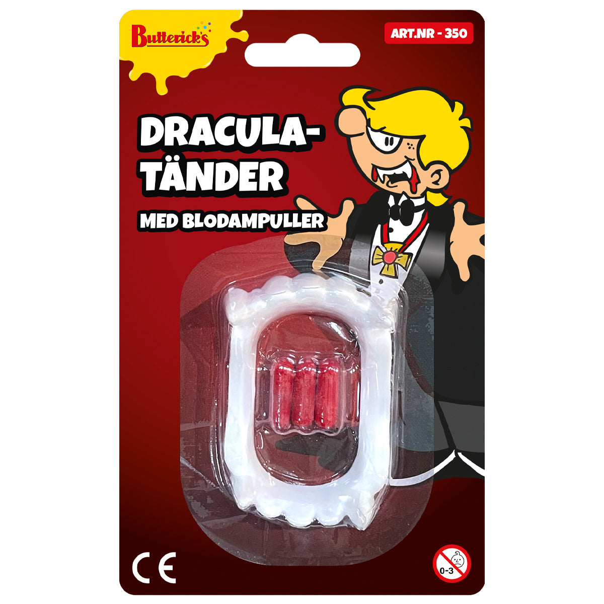 Draculatänder med blodampuller