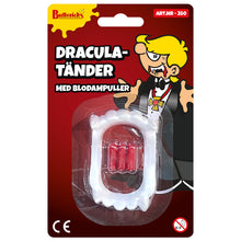 Draculatänder med blodampuller