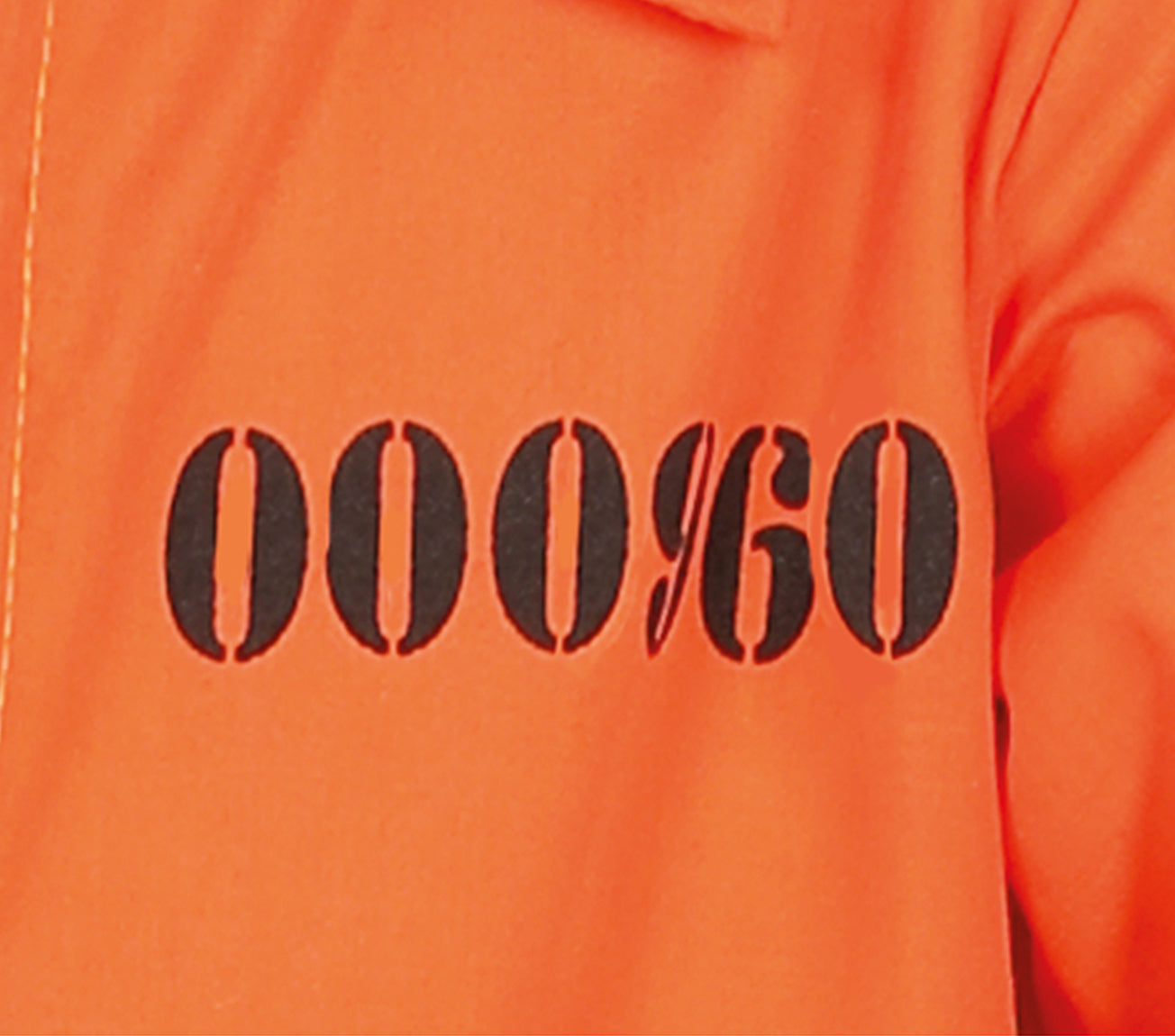 Barndräkt, fånge orange 10-12 år (147 cm)