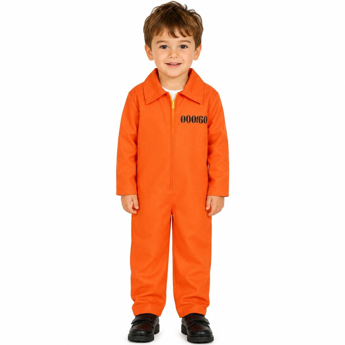 Barndräkt, fånge orange