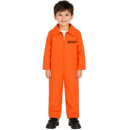 Barndräkt, fånge orange
