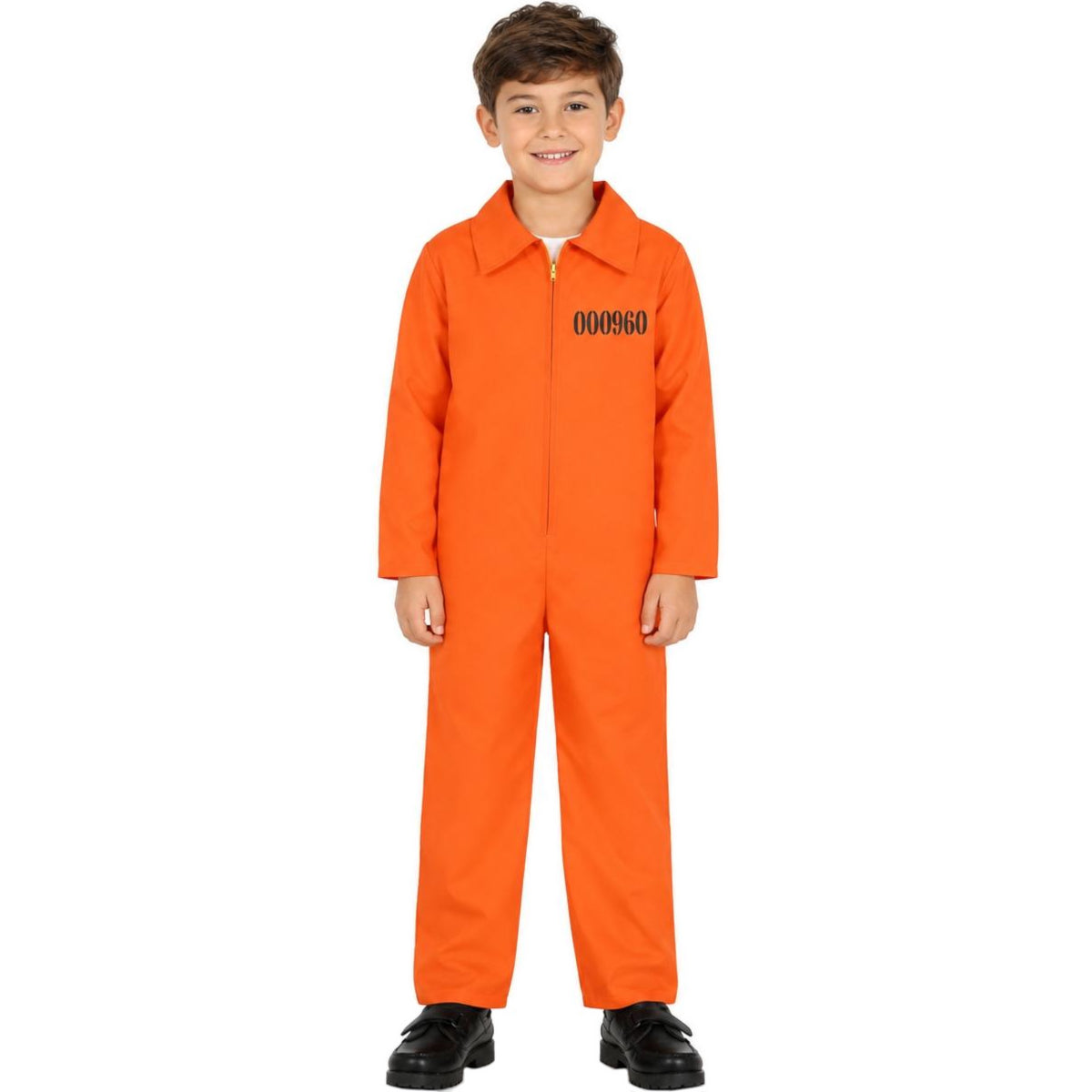 Barndräkt, fånge orange