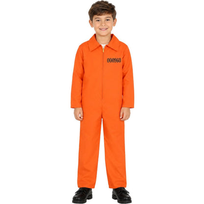 Barndräkt, fånge orange
