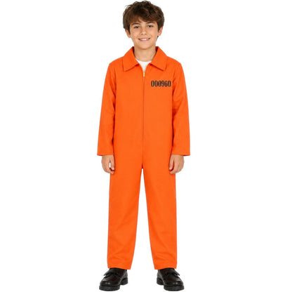 Barndräkt, fånge orange