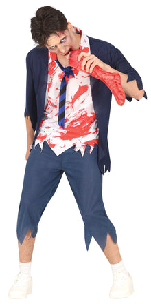Tonårsdräkt, zombie 14-16 år (168 cm)