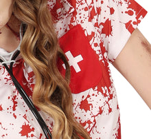 Tonårsdräkt, zombie sjuksköterska 14-16 år (168 cm)