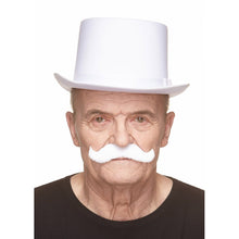 Mustasch, sheriff vit