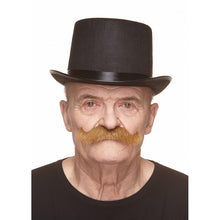 Mustasch, sheriff kastanj