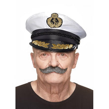 Mustasch, captain svart/vit