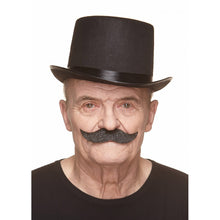 Mustasch, captain grå/vit