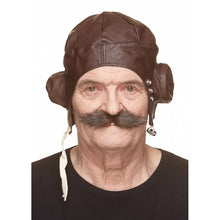 Mustasch, klondike brun/grå