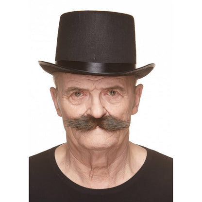 Mustasch, klondike brun/grå