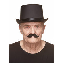 Mustasch, detective svart