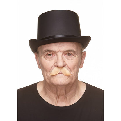 Mustasch, detective brun