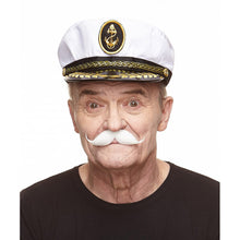 Mustasch, detective vit