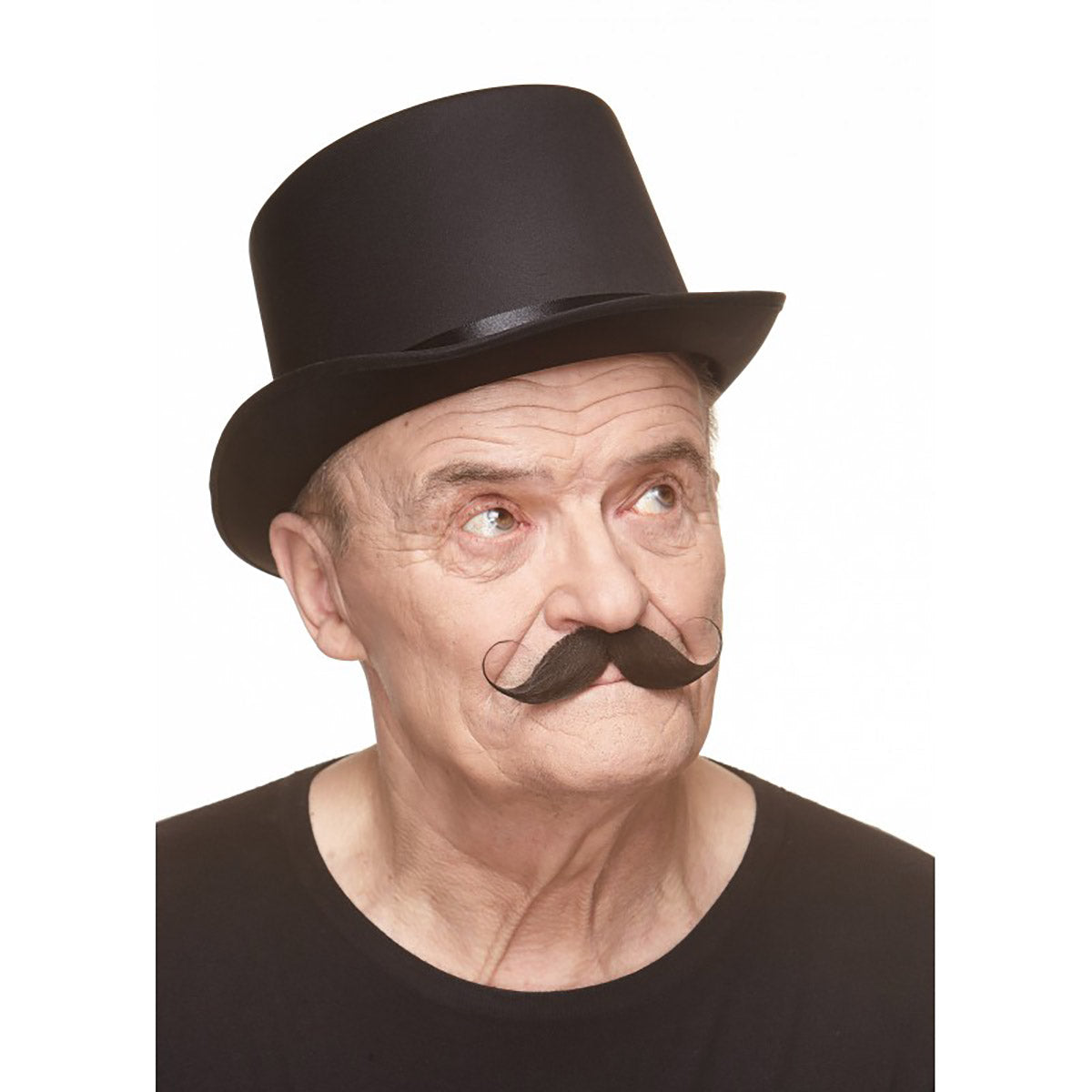 Mustasch, detective kastanj