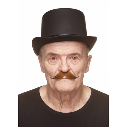 Mustasch, detective röd