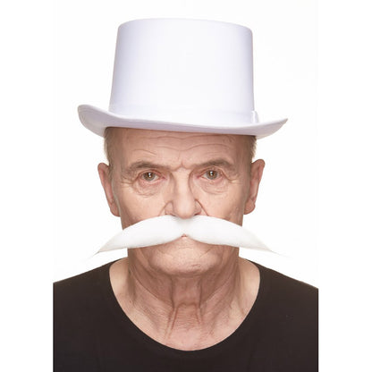 Mustasch, marshall vit