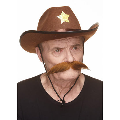 Mustasch, marshall röd