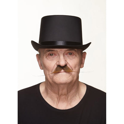 Mustasch, baron brun