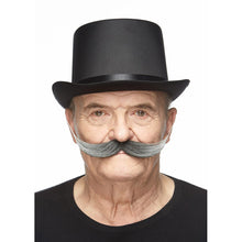 Mustasch, maestro svart/vit