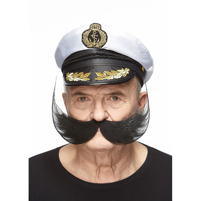 Mustasch, inventor svart