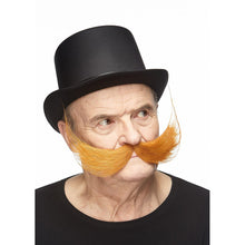 Mustasch, inventor röd