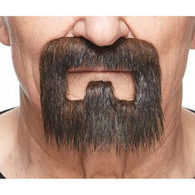 Mustasch, handyman brun