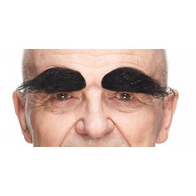 Ögonbryn, buskiga svarta