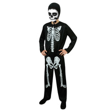 Barndräkt, skelett 122/128 cl