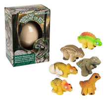 Växande dinosaurie i ägg mini