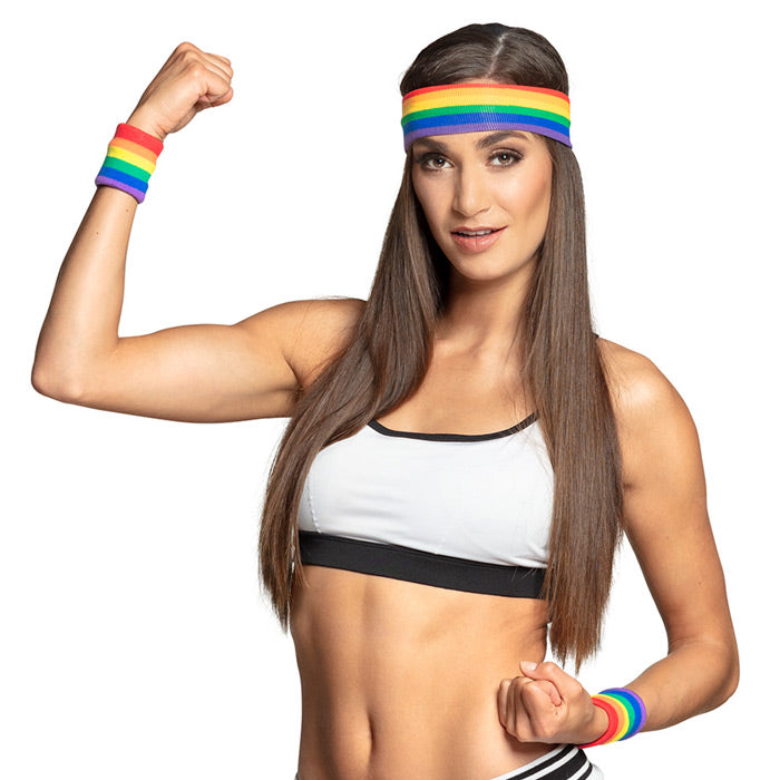 Pannband inkl svettband, pride