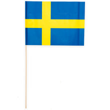Pappersflaggor, Sverige 20x30cm 10 st