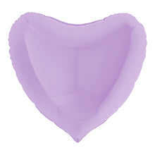 Folieballong, hjärta lila 91 cm
