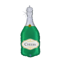 Folieballong, Champagneflaska Cheers 81 cm