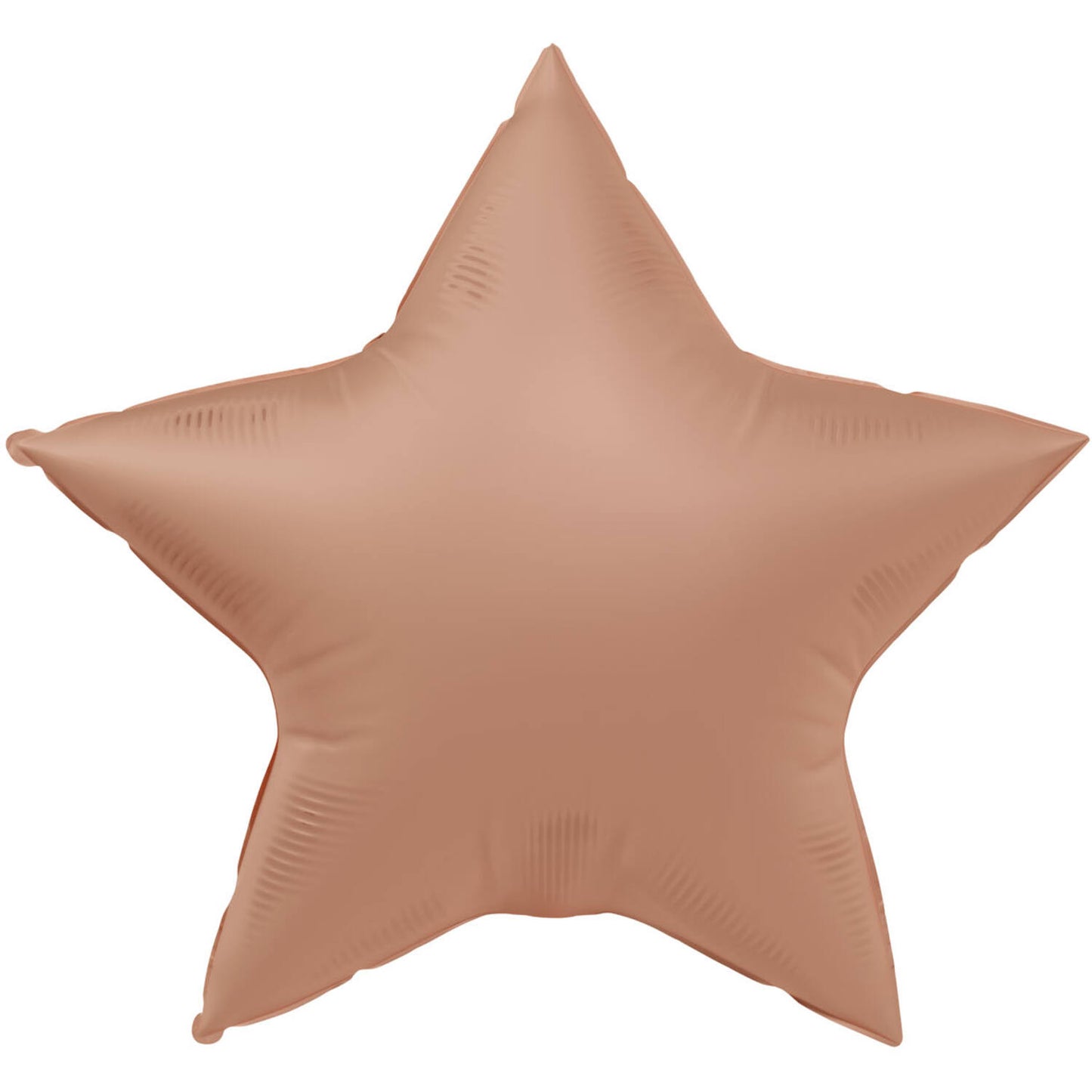 Folieballong, stjärna vintage rose 45 cm