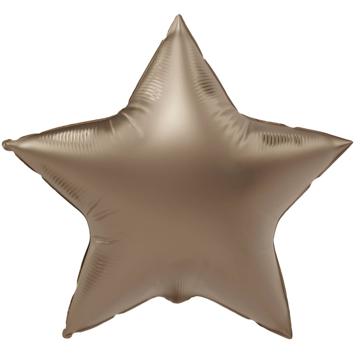 Folieballong, stjärna starlight gold 45 cm