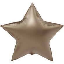 Folieballong, stjärna starlight gold 45 cm