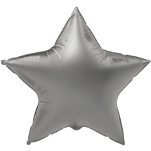 Folieballong, stjärna moonlight silver 45 cm