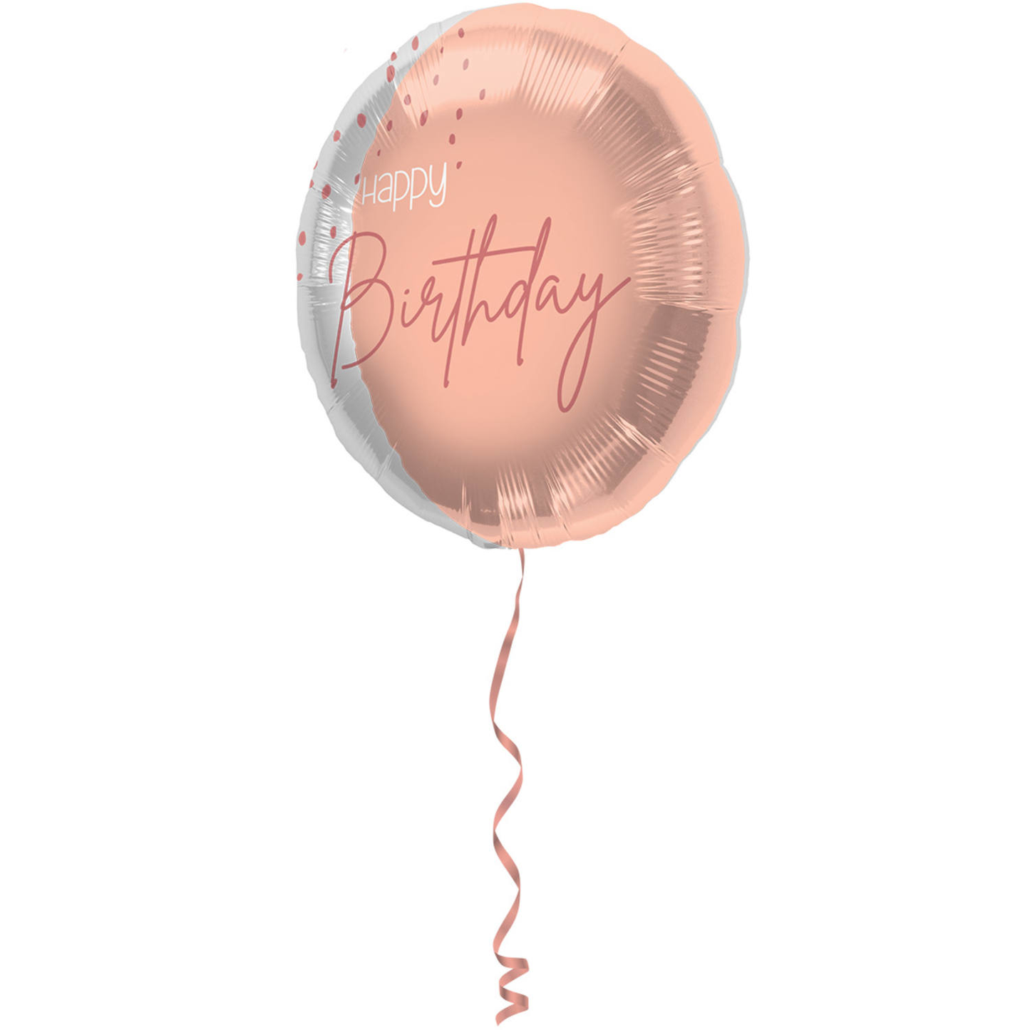 Folieballong, elegant lush blush 45 cm