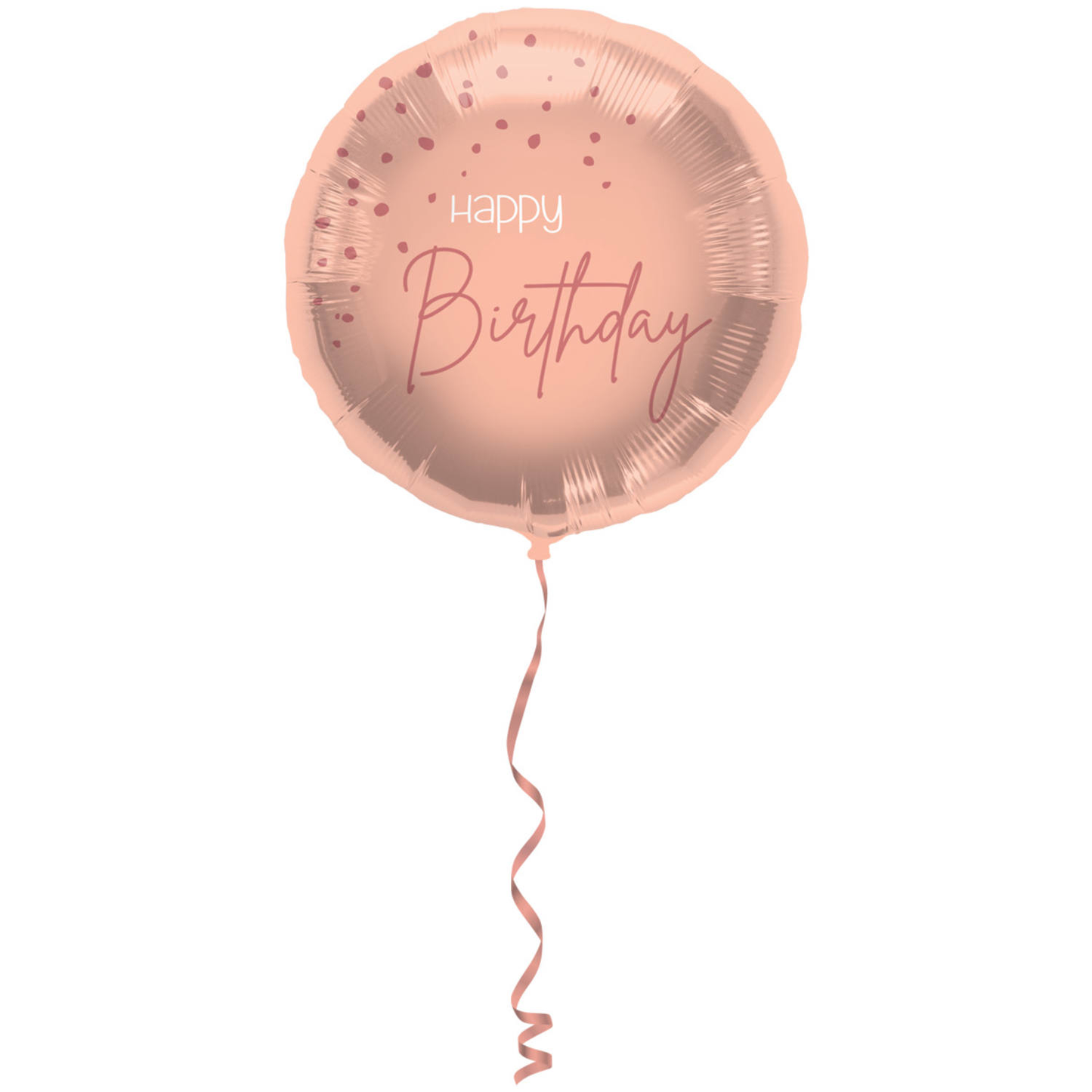 Folieballong, elegant lush blush 45 cm