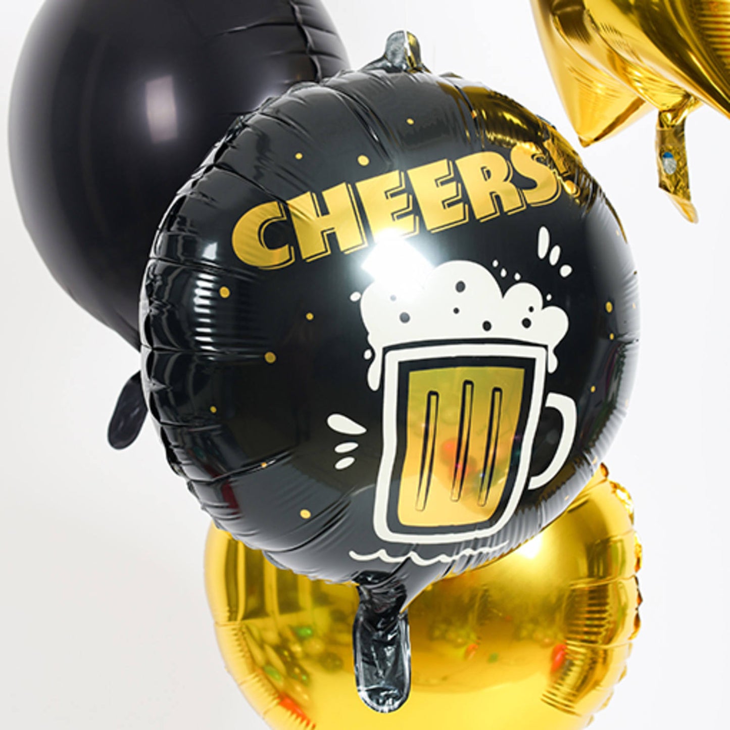 Folieballong, cheers beer 45 cm