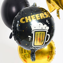 Folieballong, cheers beer 45 cm