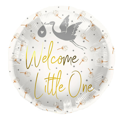 Folieballong, welcome little one 45 cm
