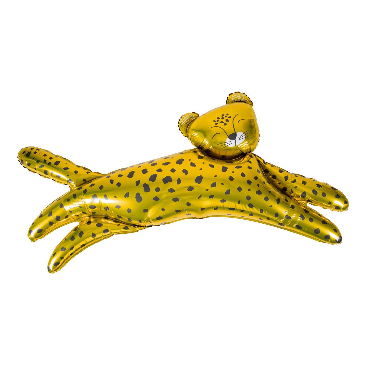 Folieballong, leopard 124x63 cm