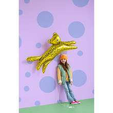 Folieballong, leopard 124x63 cm