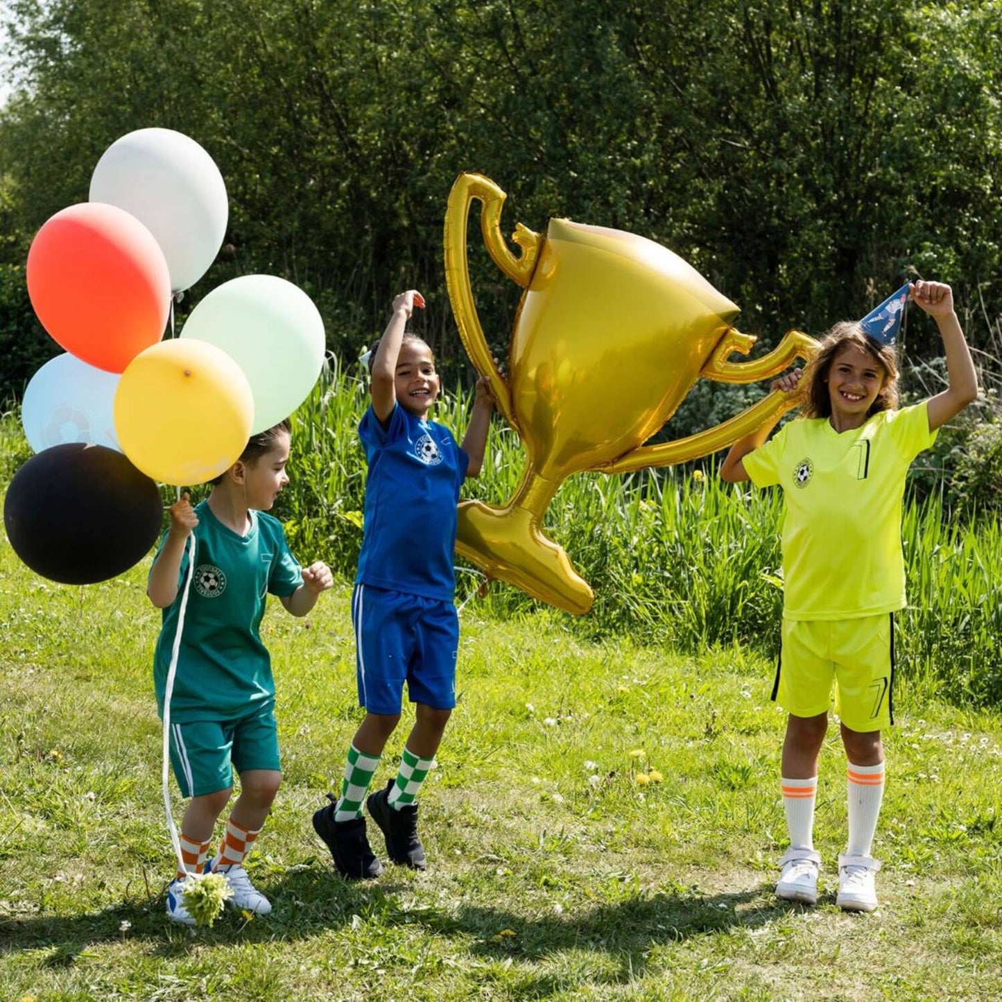 Folieballong, champion cup 85x77 cm