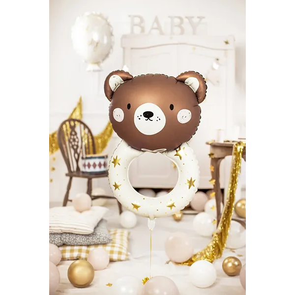 Folieballong, teddybear 61x88 cm